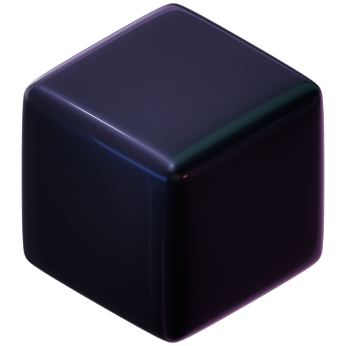 3D cube image