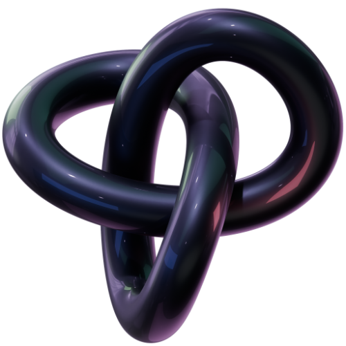 Torus knot 3D image
